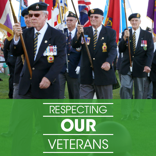 Elizabeth May Unveils Plan to Support Veterans